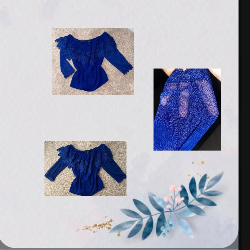 Blue blouse